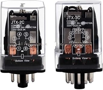 Relay Electromagnetic Relay JTX-3C 11Pins 24V 220V Color OneColor