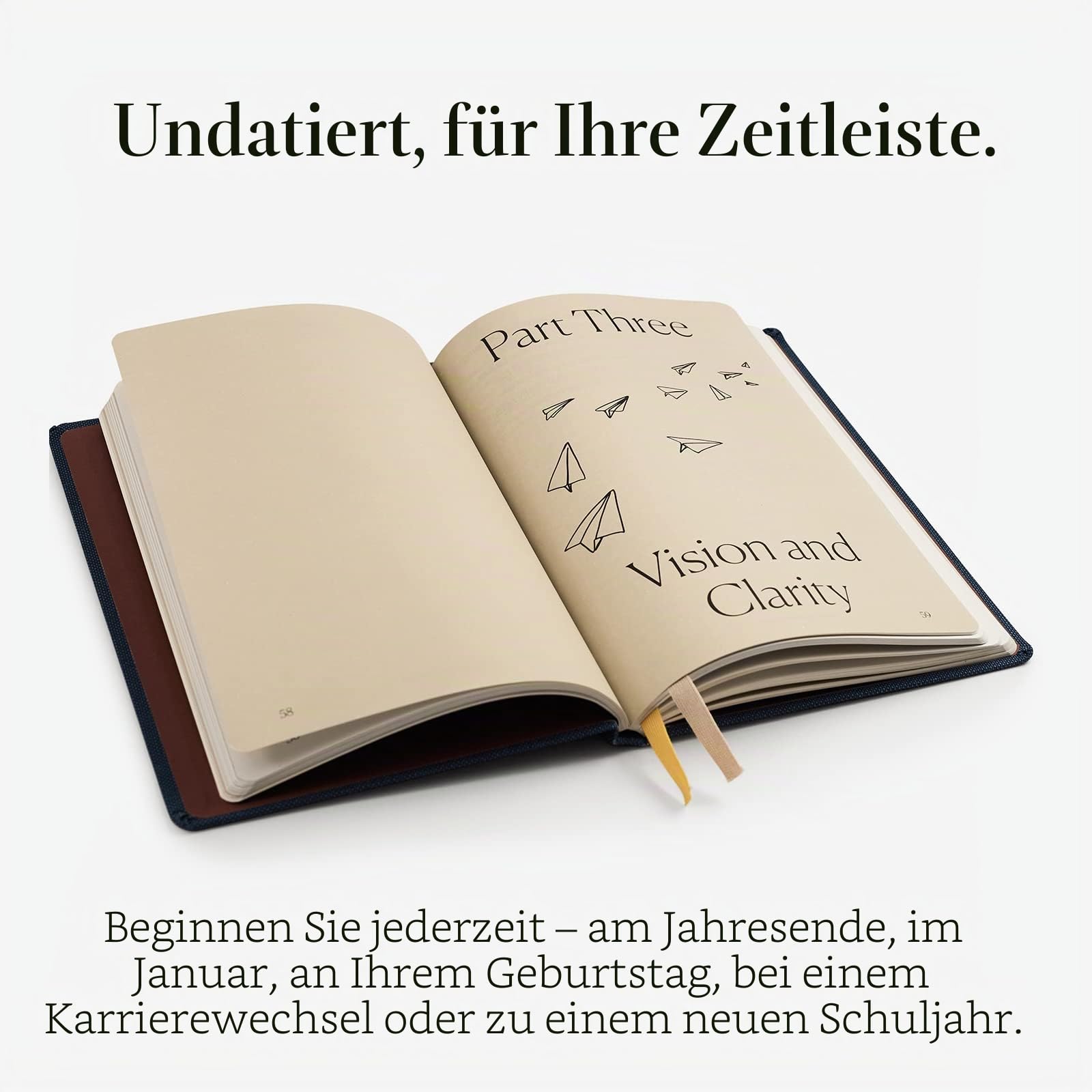 Intelligent Change A5 Best Year Journal – Jahres-Produktivitätsplaner für Zieleinstellung, Reflexion und Wachstum – 12 Monate Aufgaben-Organizer für persönliches und professionelles Glück