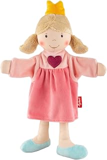 sigikid 43045 - Muñeca de Mano, diseño de Princesa, Color Rosa