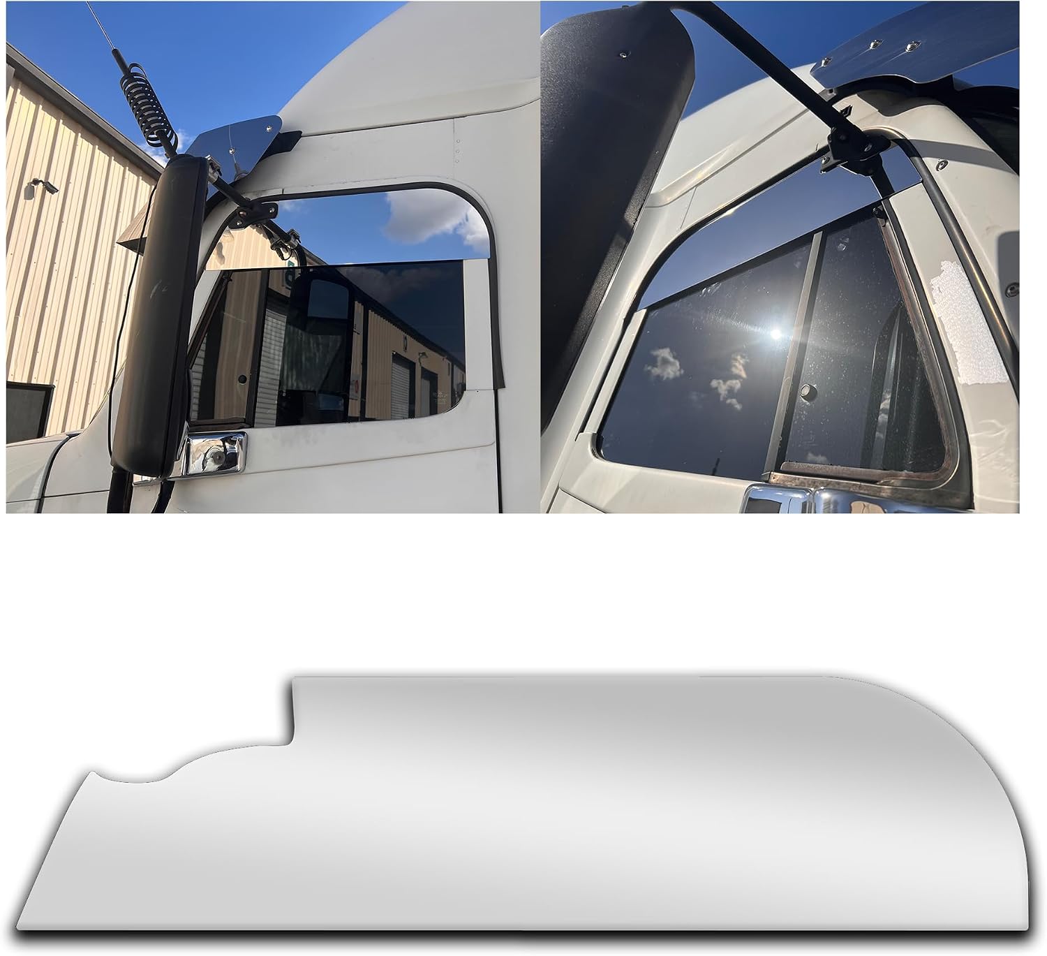 Freightliner Century Columbia Window Chops 8 Inch Set