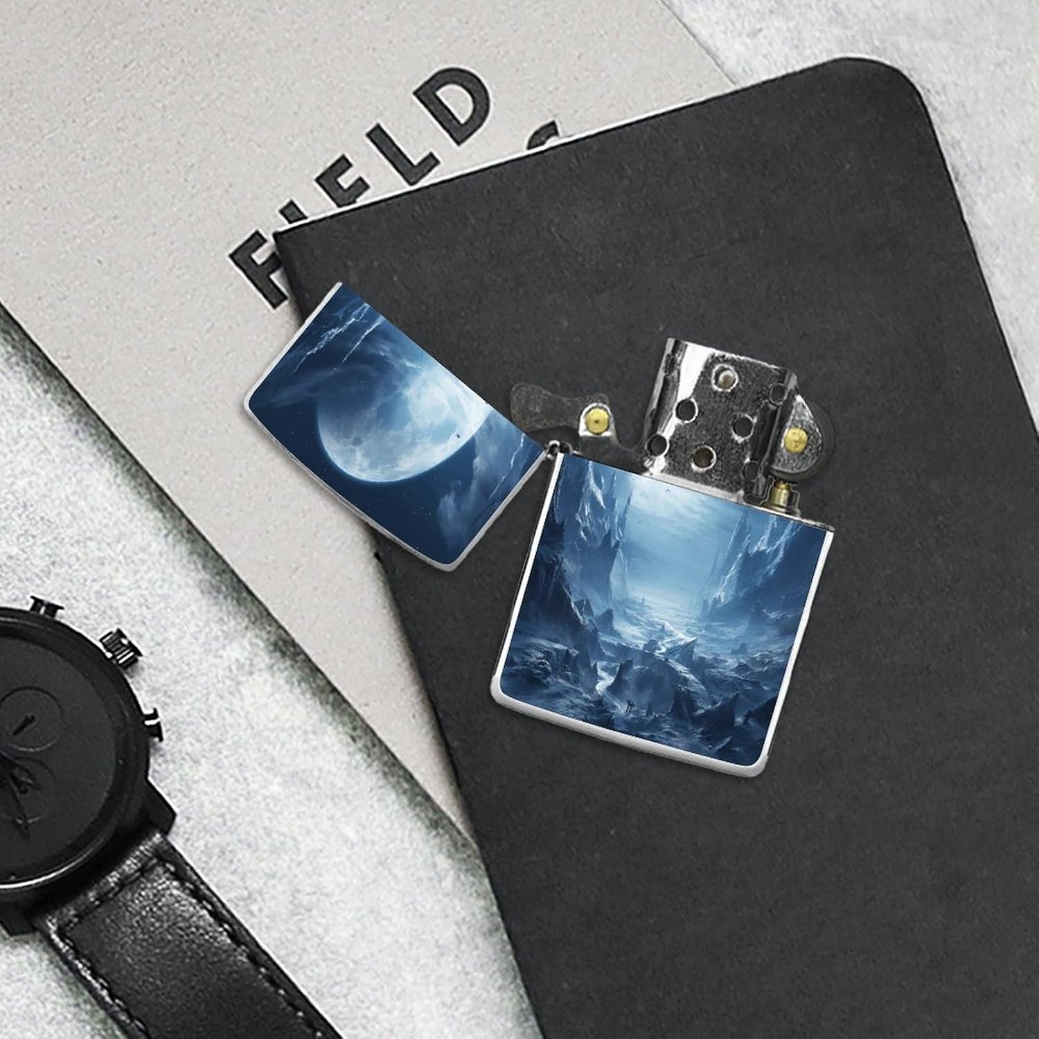 Beautiful Scenery Images Lighter Case Cover Lighter Shell