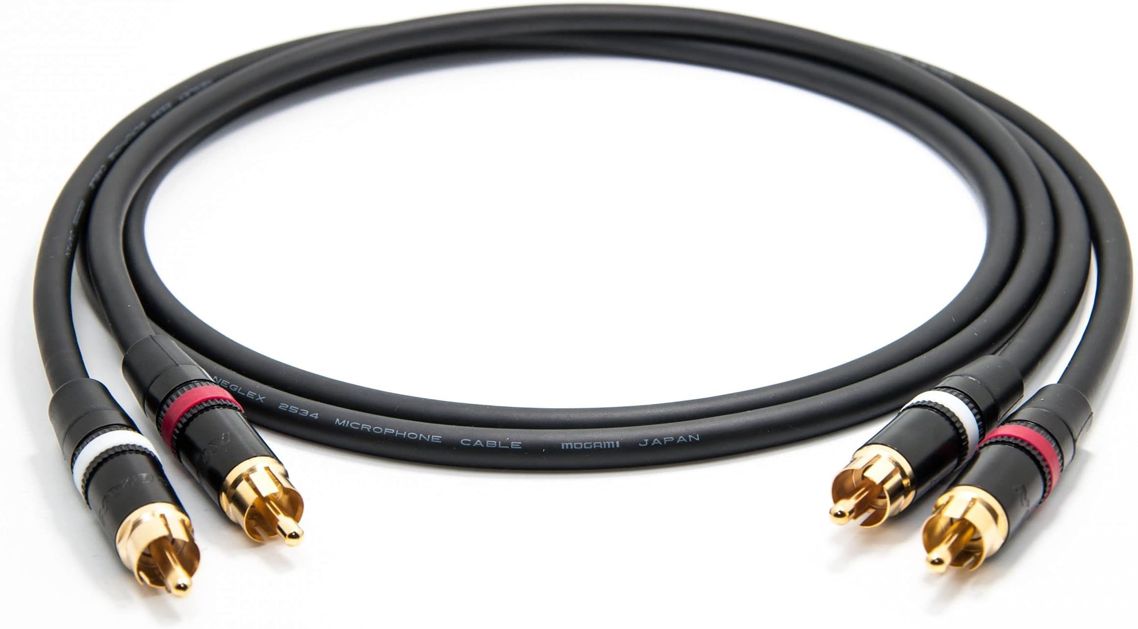 Oehlbach NF 1 Master 50 - Câble Audio Cinch Stéréo Analogique 0,50 M - Qualité HiFi Premium, Blindage Parfait, Or 24 Carats