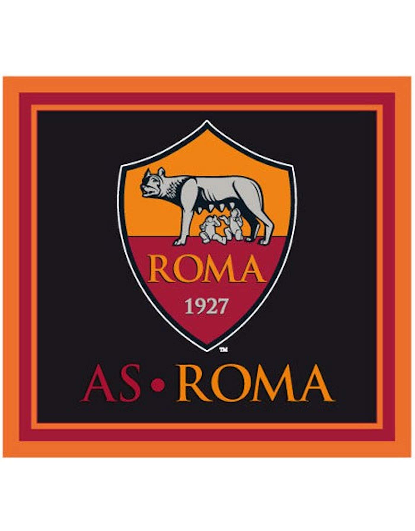 AS Roma Ufficiale Bandierone Polyester 140x140