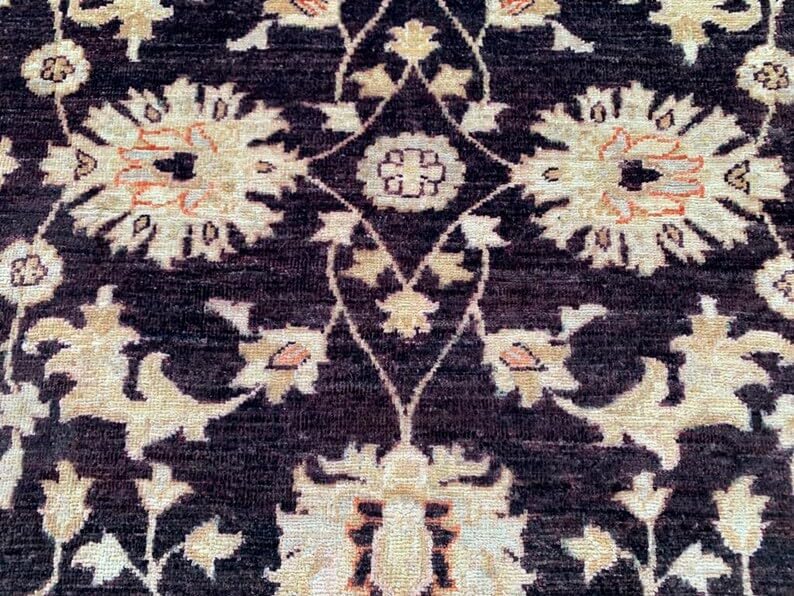 5x7 Afghan Chobi Rug Hand Knotted Wool Area Home Decor Carpet 216 x 151 cm