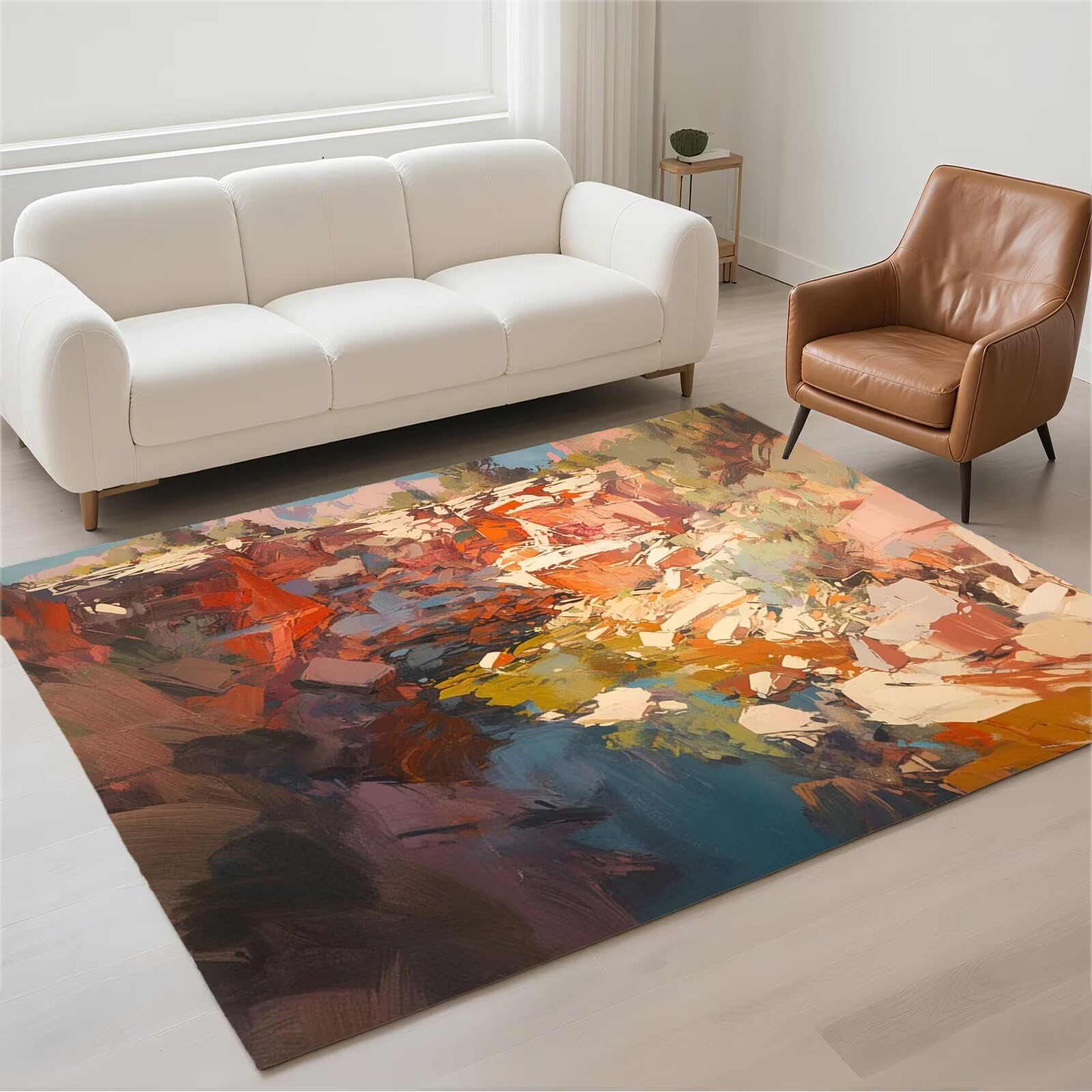 Petit carpet doux et résistant pour sécuriser les parquets de chambre