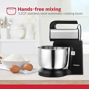 Holstein | Hand Blender & Stand | 5 Speeds | Turbo Function | LED Light | Very Easy to Use | To Equip Your Kitchen
