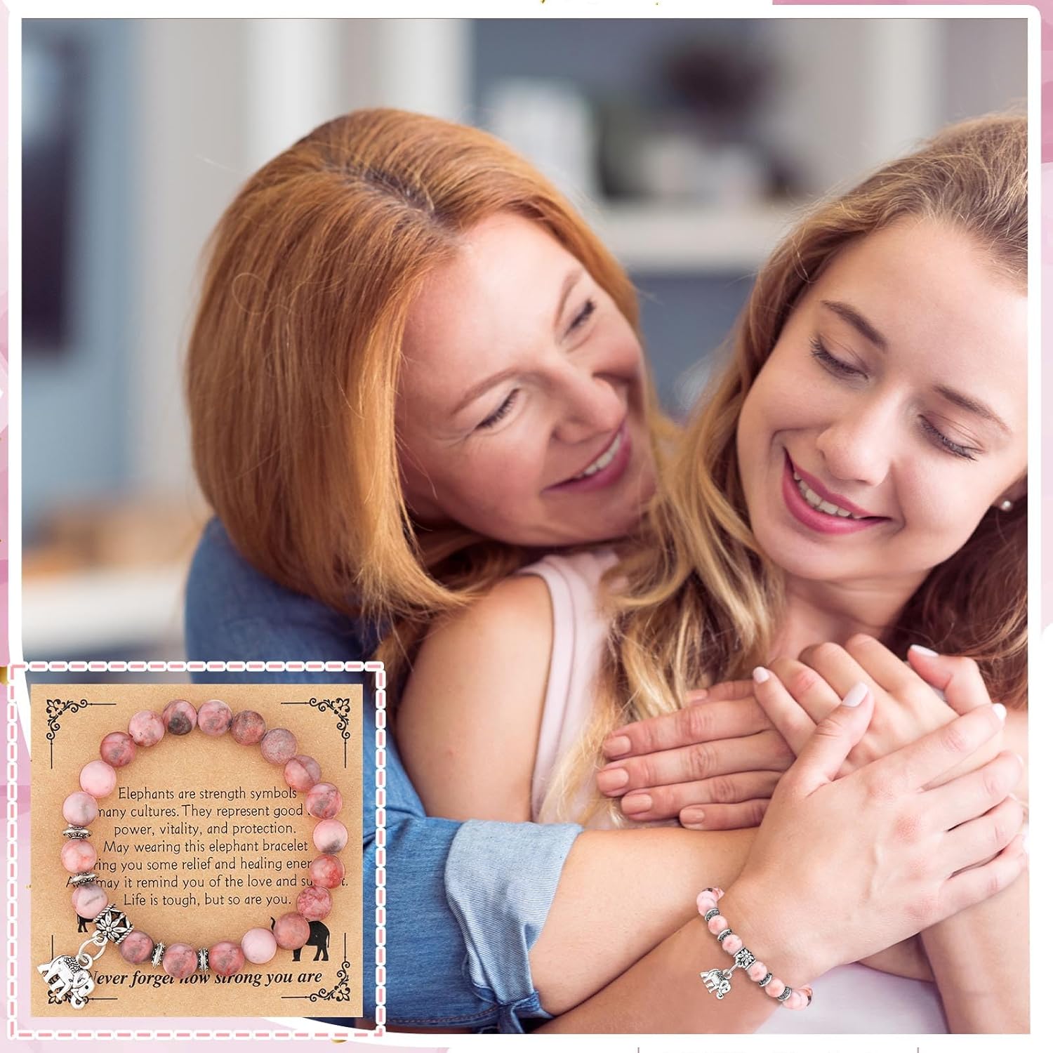 Landical 12 Set Inspirational Bracelets for Women Men Xmas Stocking Stuffers Inspirational Adjustable Gifts for Friend Sister - Image 4