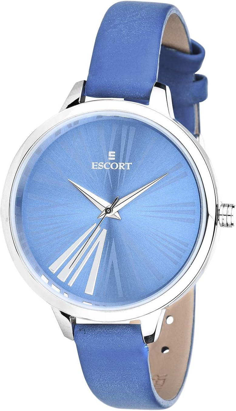 Escort Analog Blue Dial Women's Watch-E-1500-7157SL.5