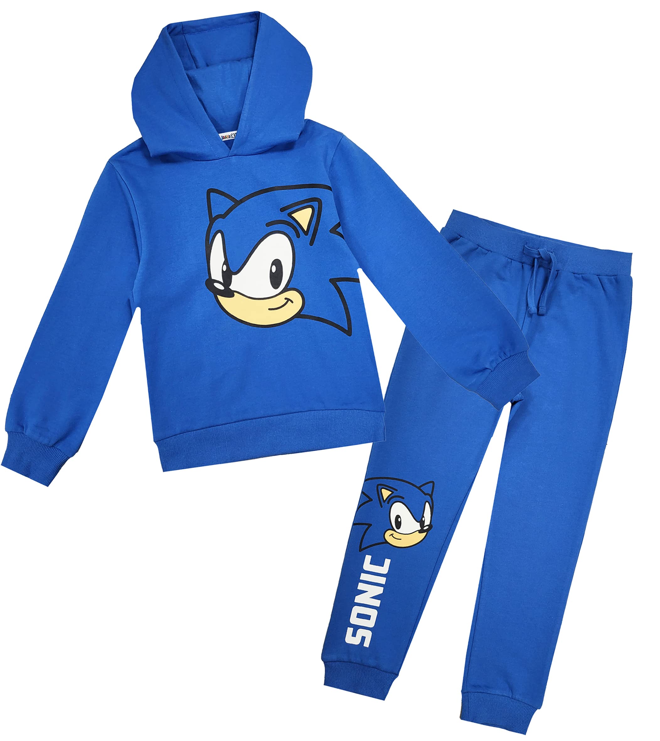 Sonic the Hedgehog Boys Hoodie Joggers Tracksuit Bottoms Hoody