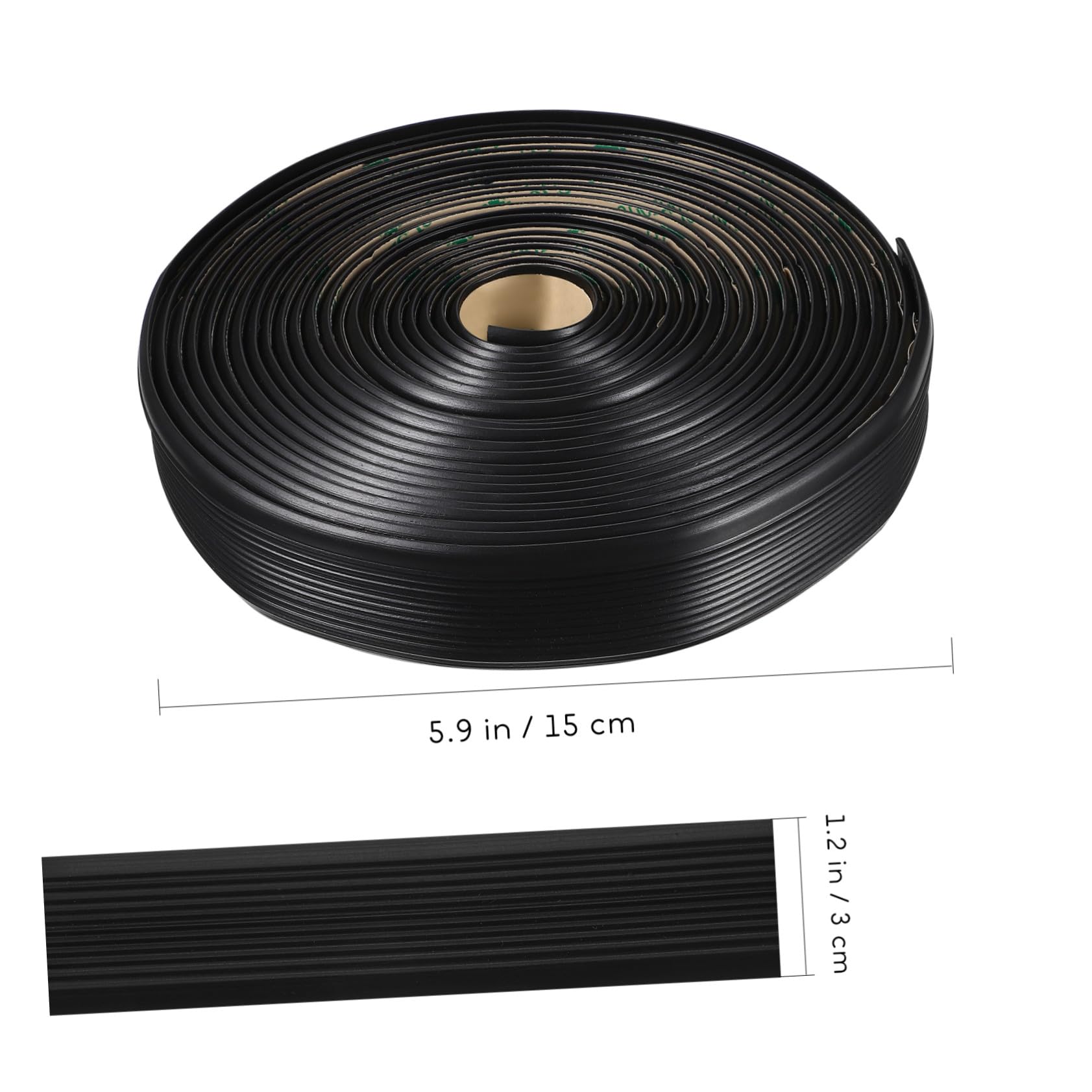 Gatuida Nastro Antiscivolo per Scale in Pvc, Striscia Adesiva Resistente 6 M per Gradini Interni ed Esterni, Protezione Antiscivolo per Bagno, Doccia e Pavimenti Lisci