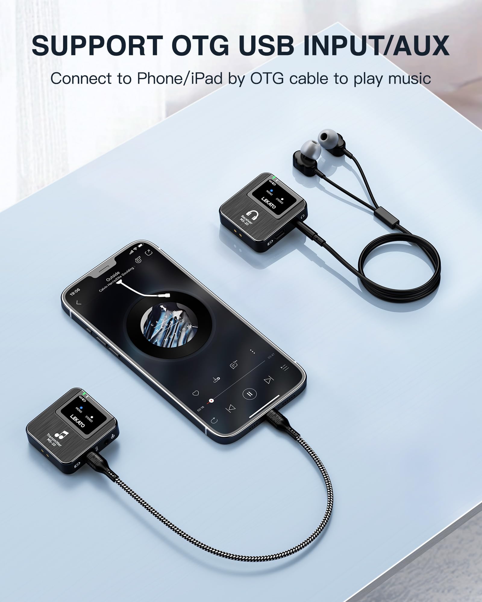 LEKATO Nuovo Sistema Di Monoraggio In-ear Wireless Sistema IEM LEKATO Nuovo Sistema Di Monoraggio In-ear Wireless Sistema IEM