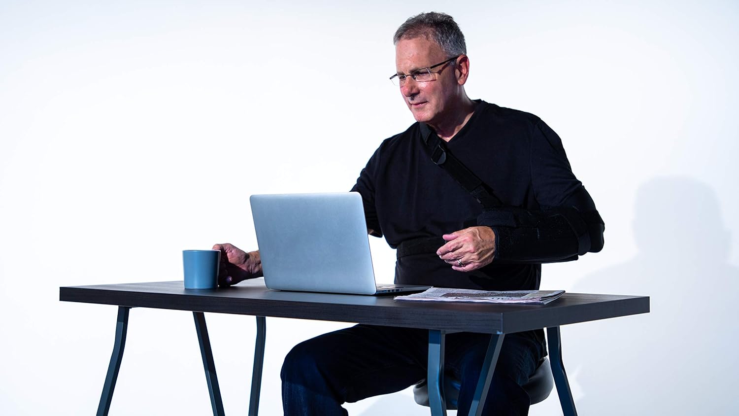 SlingShirt - The Magnetic Shoulder Surgery Shirt Designed for People Wearing a Sling - Image 2