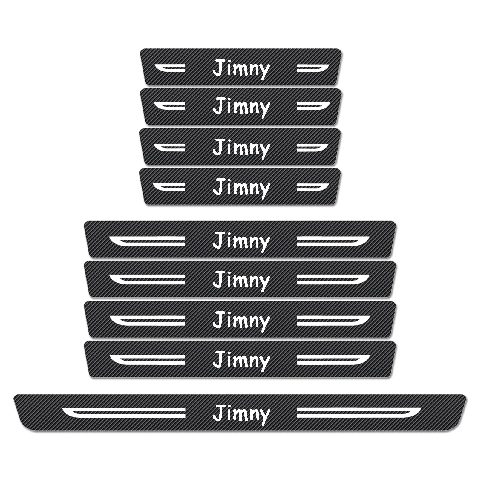 WXH97F Door Sill Protectors for SUZUKI Jimny 2012-2026