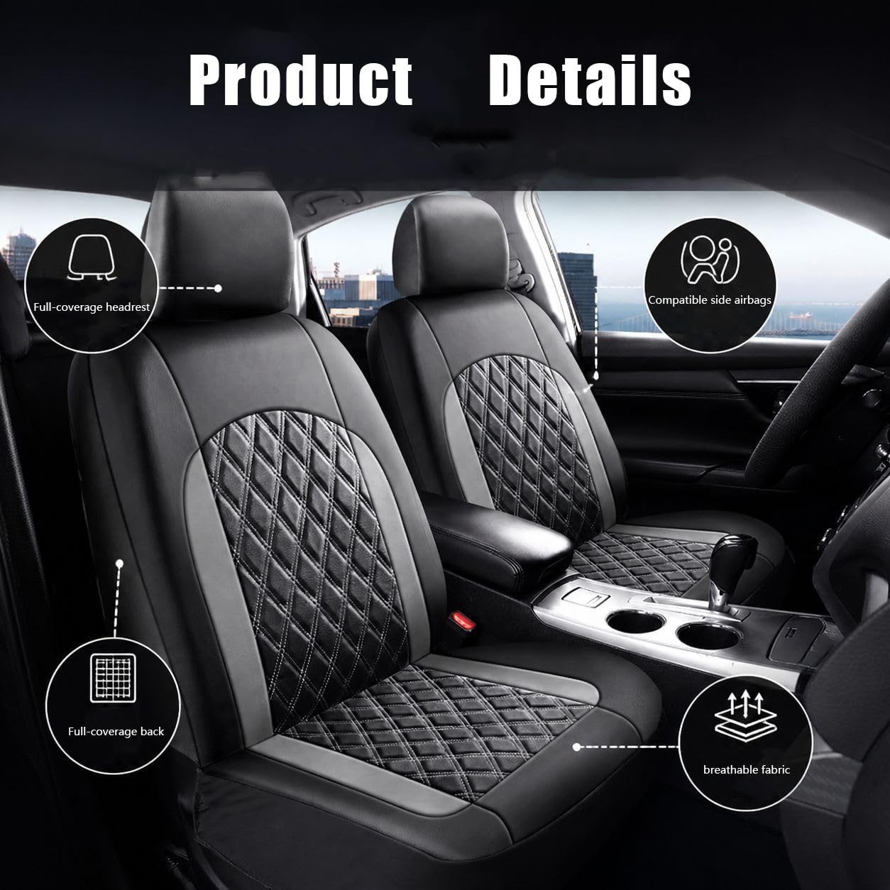 Housses de Siège de Voiture pour Audi A3 Sportback (2005-2026)