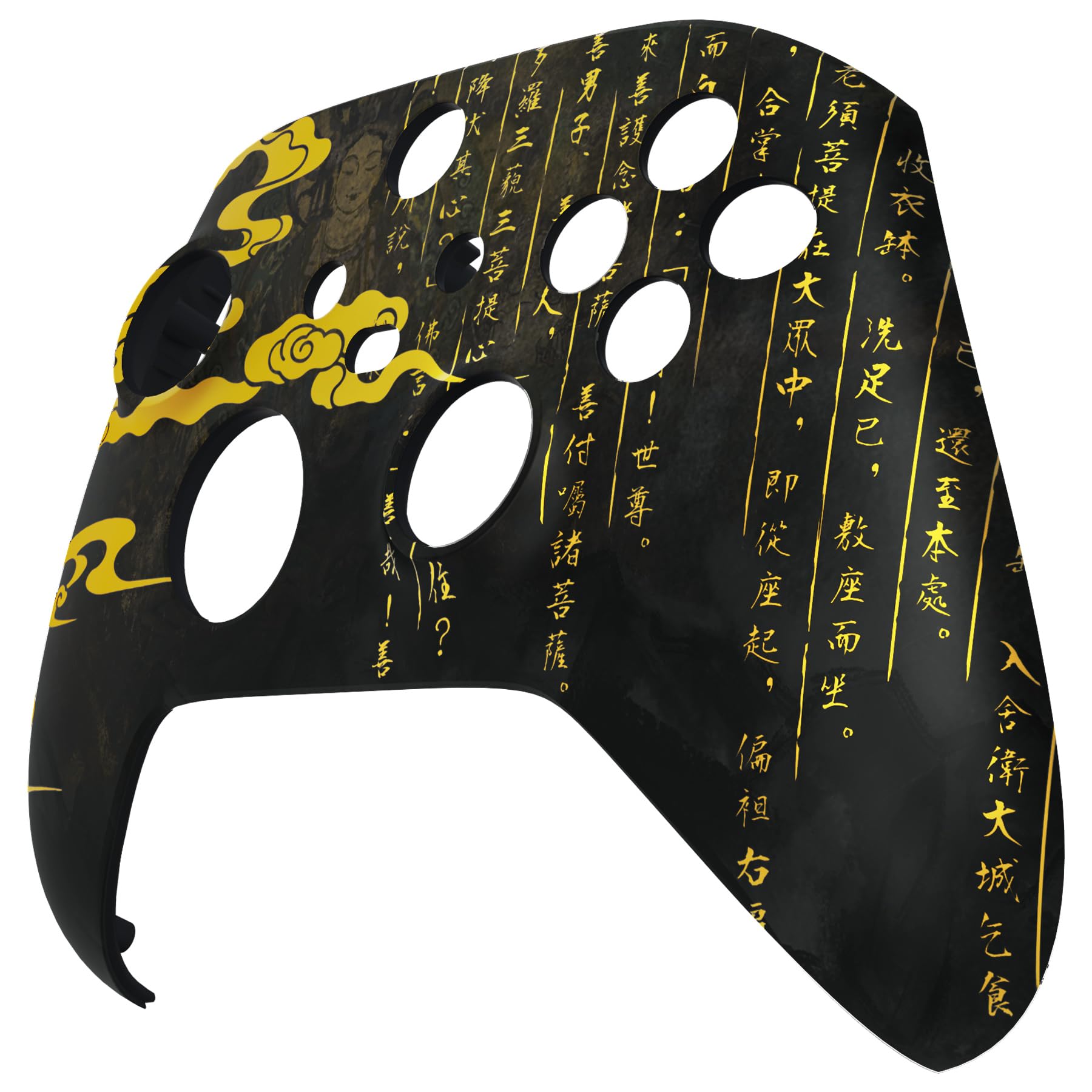 eXtremeRate Carcasa para Xbox Series S X Mando Protector Placa Frontal Funda Delantera Reemplazo Kit Cubierta Cover Shell para Xbox Series X S Control-No Incluye Mando(Mito Oriental) - 5