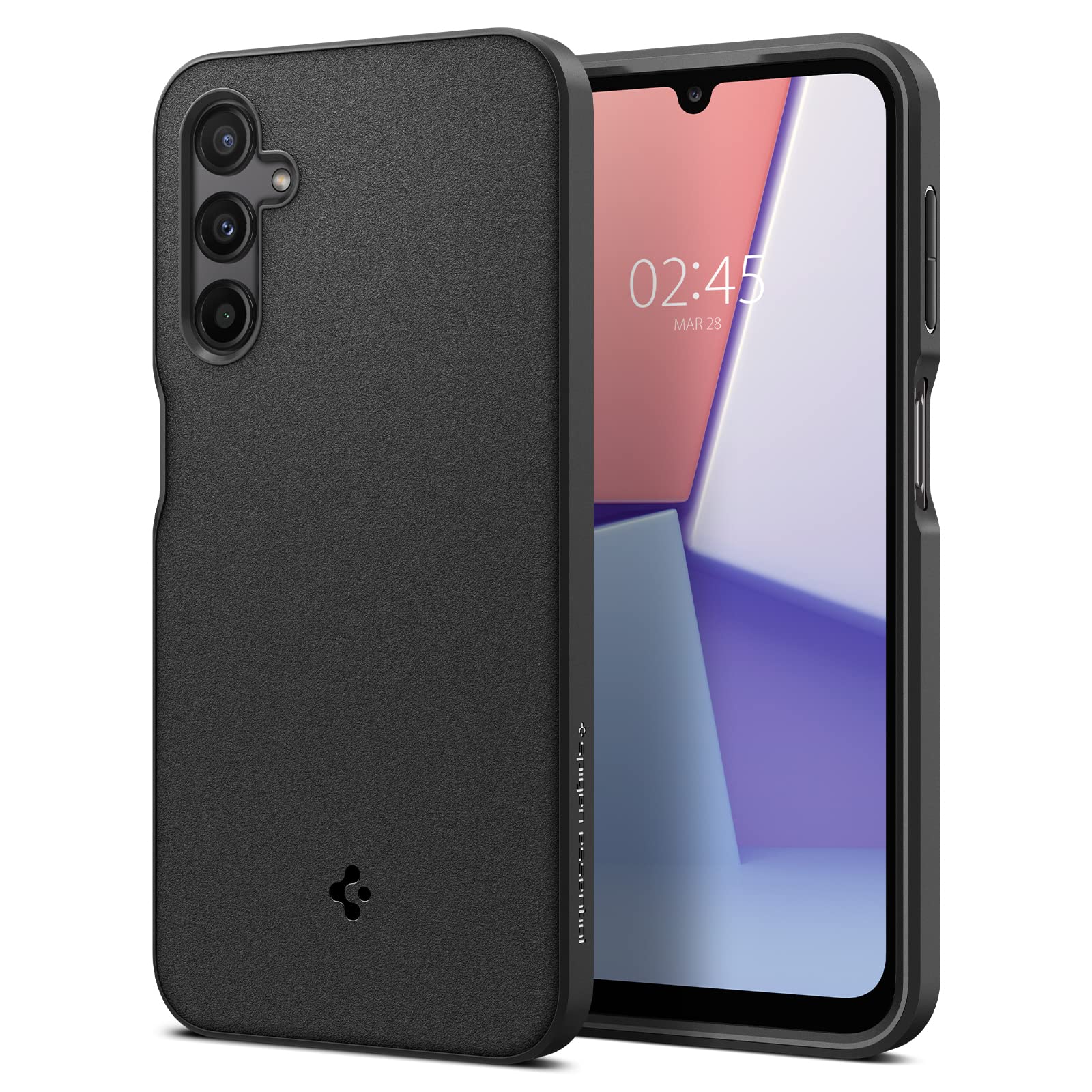 Spigen Essential Sand Blast Case for Samsung Galaxy A18/A17/M17/F17, Black — Amazon image 14