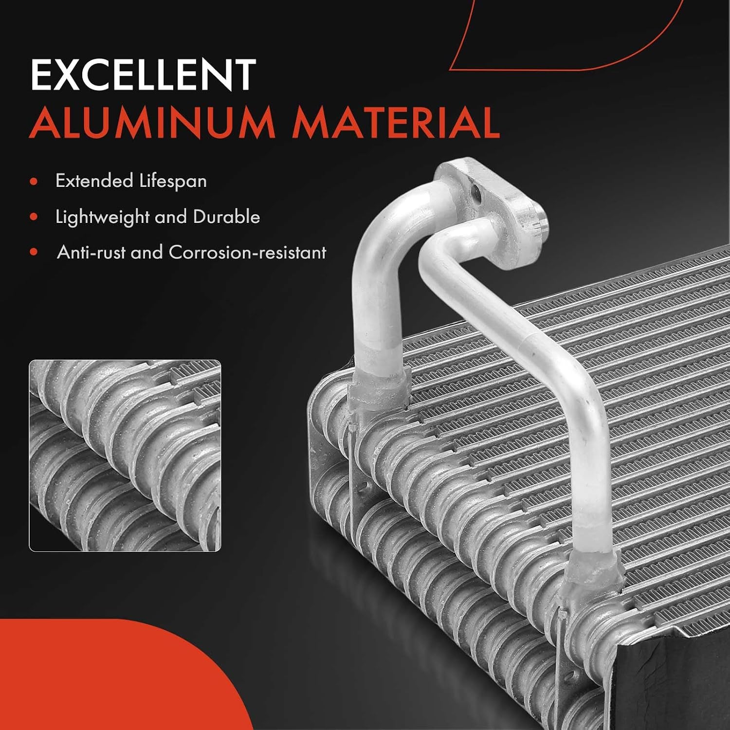 A-Premium A/C Evaporator Core Compatible with Mazda BT50 2000-2014