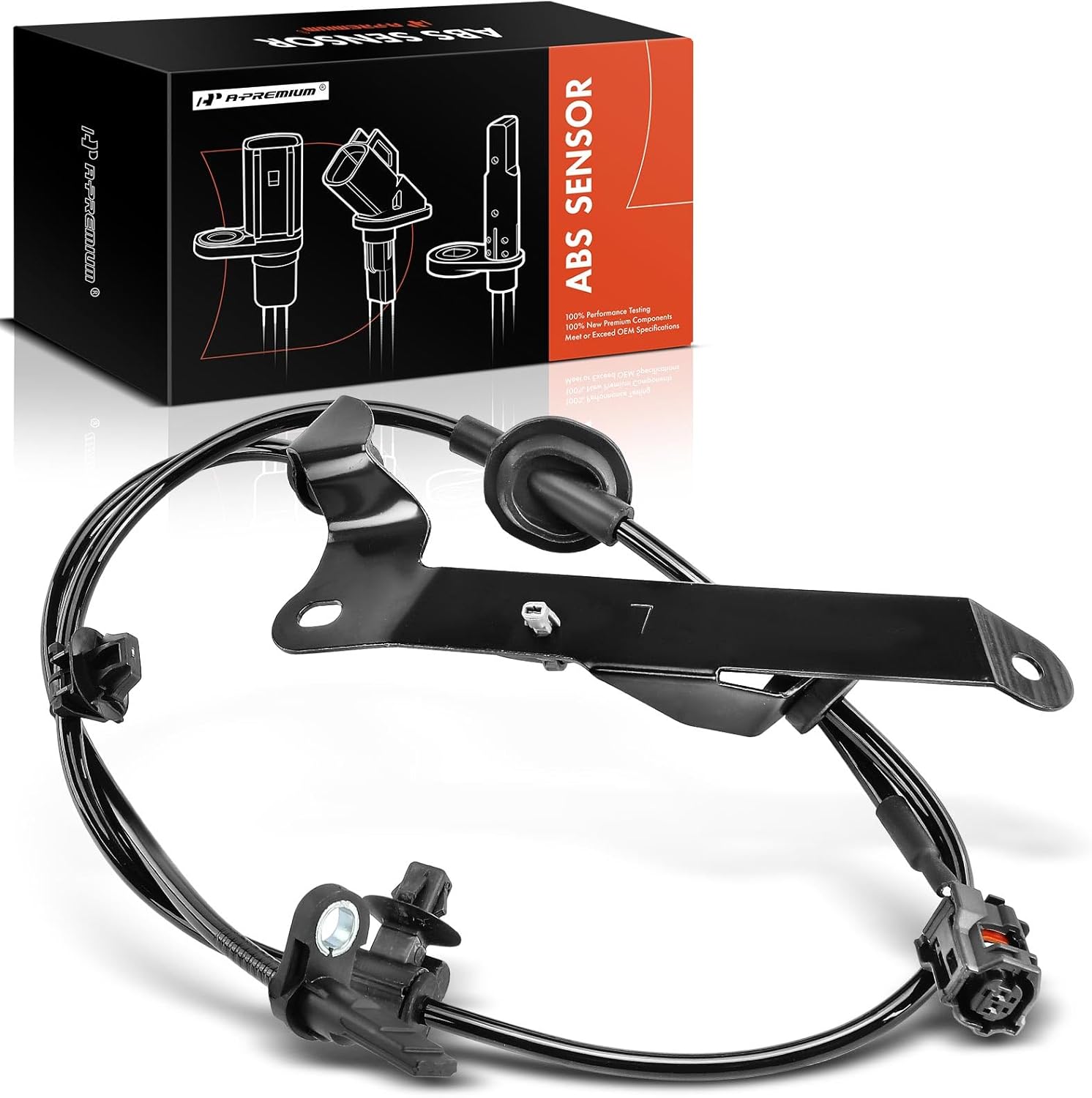 A-Premium ABS Wheel Speed Sensor Compatible with Scion, Subaru & Toyota Models - FR-S 2013-2016, BRZ 2013-2020, 86 2017-2020 - Rear Left Driver Side, Replace# 27540CA030