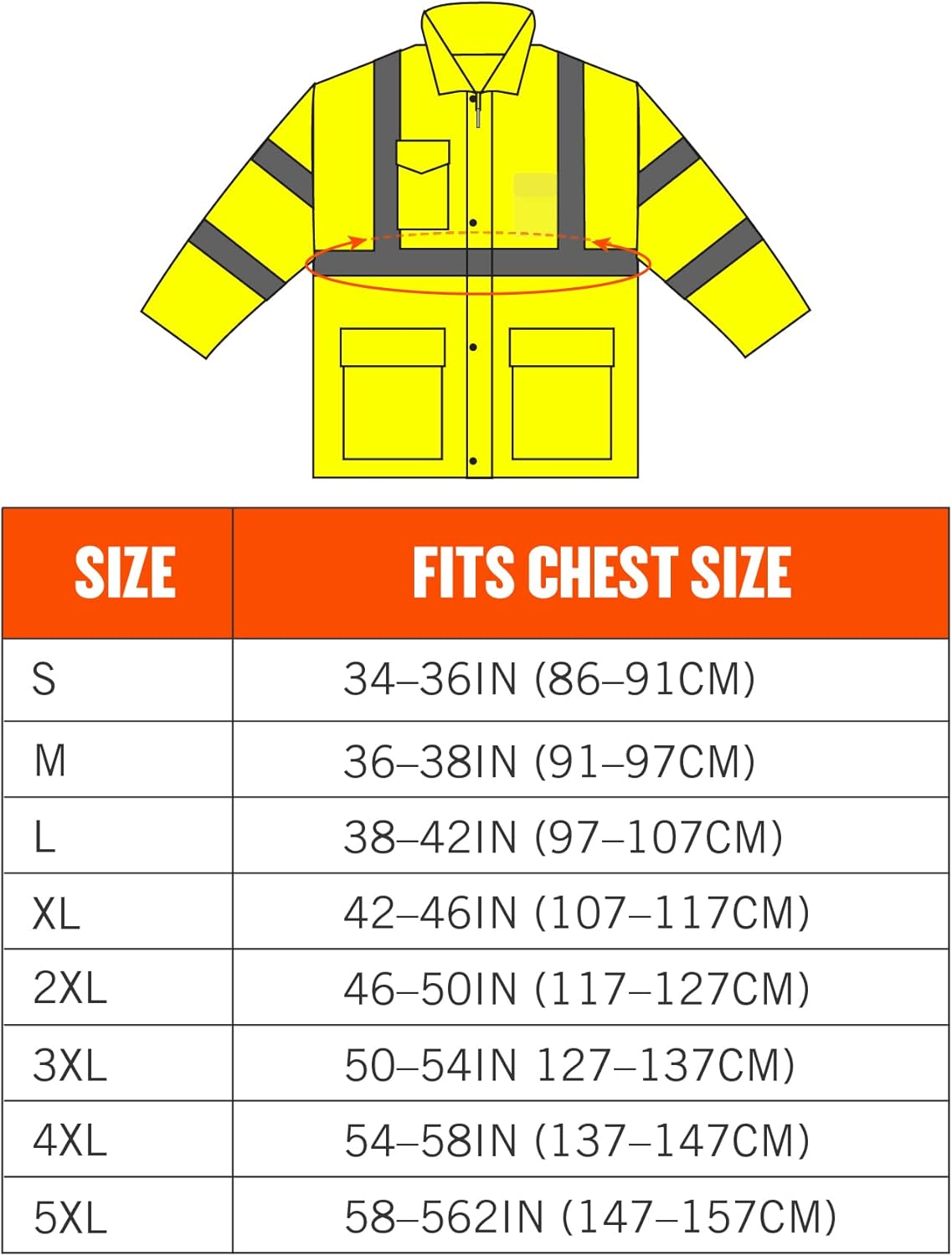 Uр Tо 40% оƒƒ Ergodyne GloWear 8365 Rain Jacket, High Visibility, Reflective, ANSI Compliant
