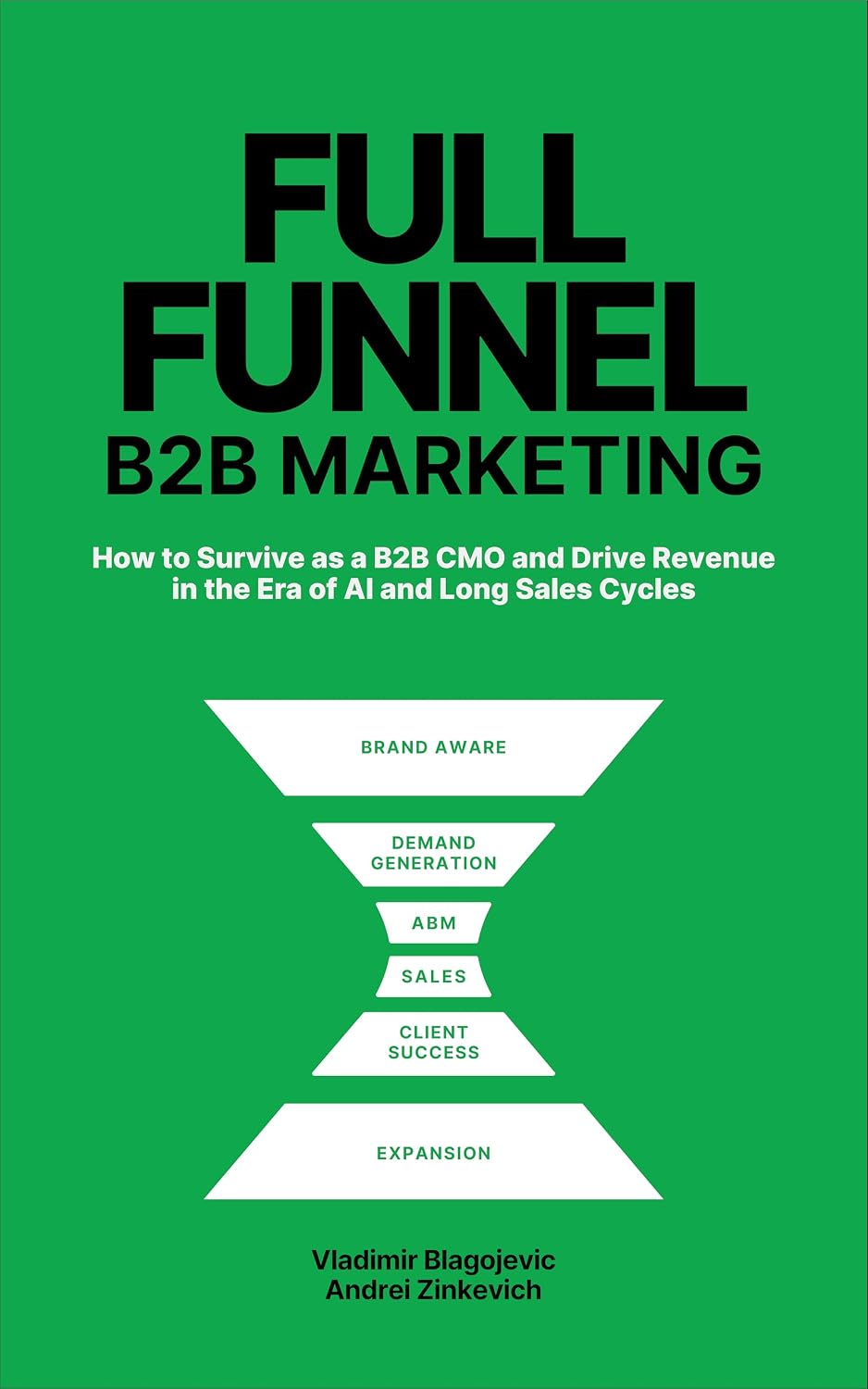 Full-Funnel B2B Marketing: How to survive as B2B CMO and drive revenue in the era of AI and long sales cycles