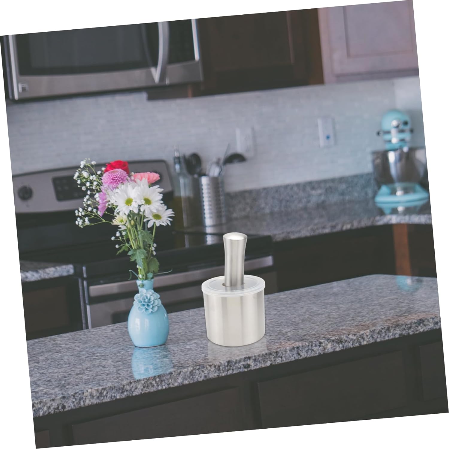 Garlic Press Garlic Crusher Modern Design Easy to Clean for Kitchen and Pharmacy