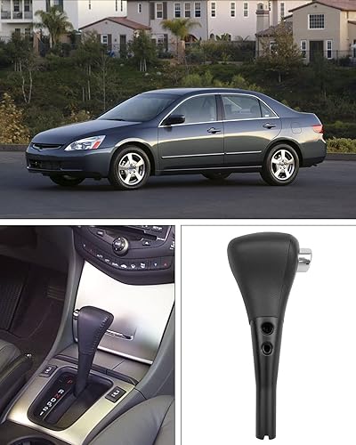 Miniatura 2 de Tavaski 54130-SDA-A84ZB - Pomo para palanca de cambios de coche, a prueba de polvo, para Honda Accord 2003, 2004, 2005