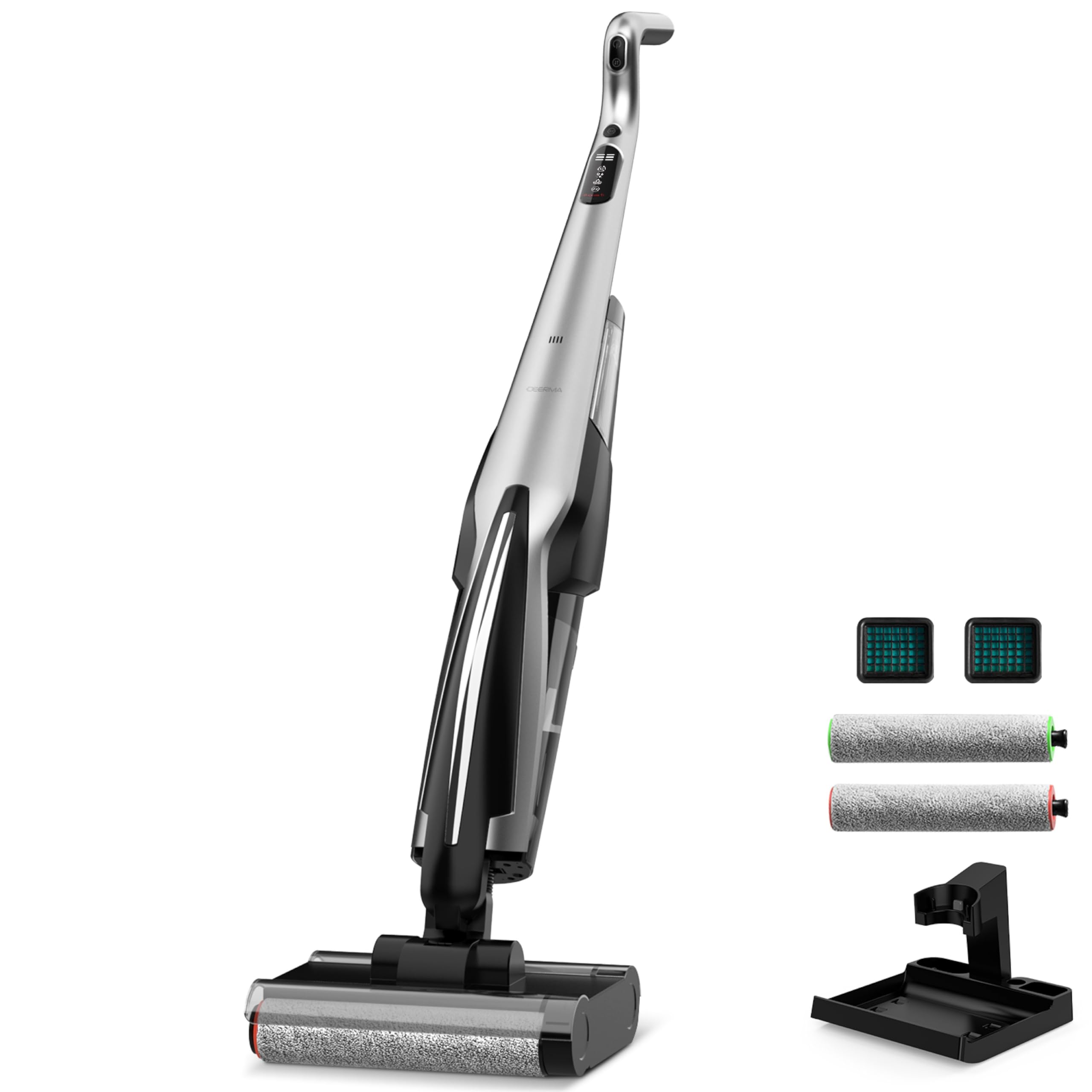 aspirapolvere wireless deerma dem-vx96w wet dry 150w self-cleaning
