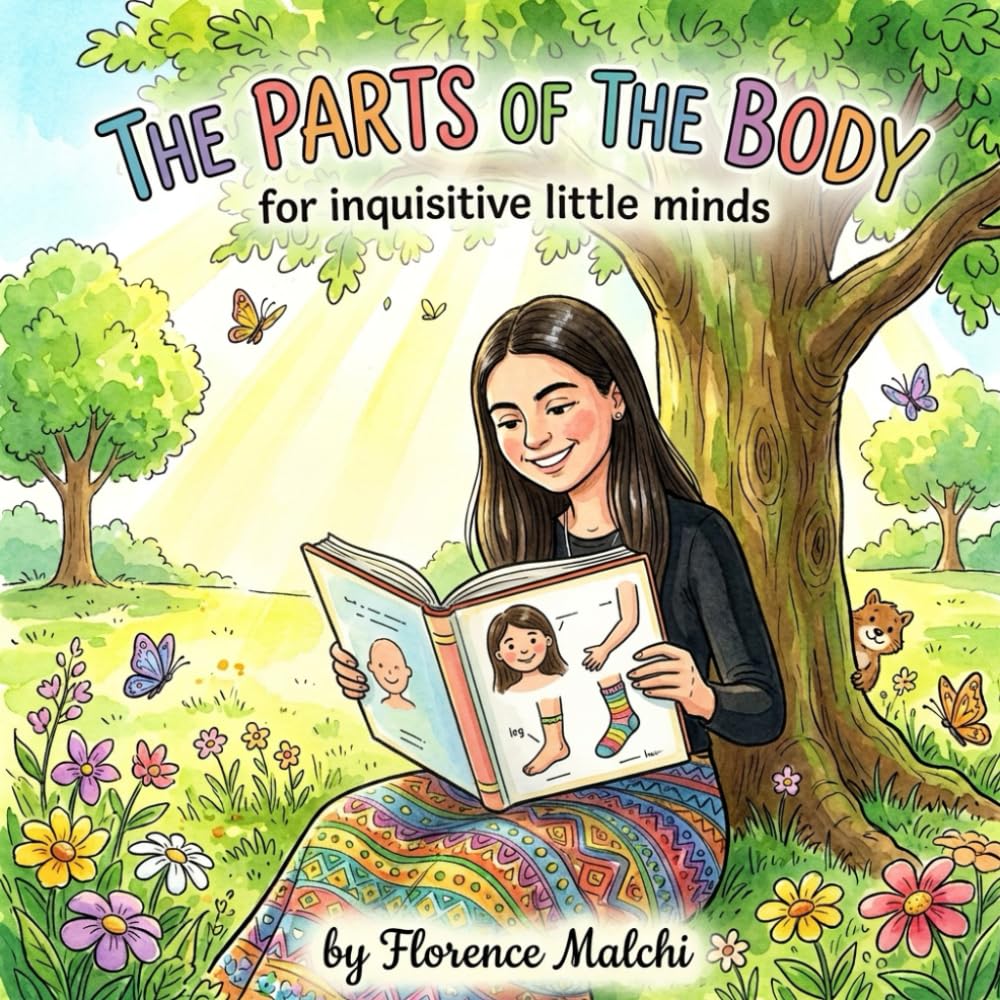 The Parts of The Body: An Interactive and Fun Game for Toddlers and Preschoolers to Learn Human Anatomy (Rina Discovers the World)