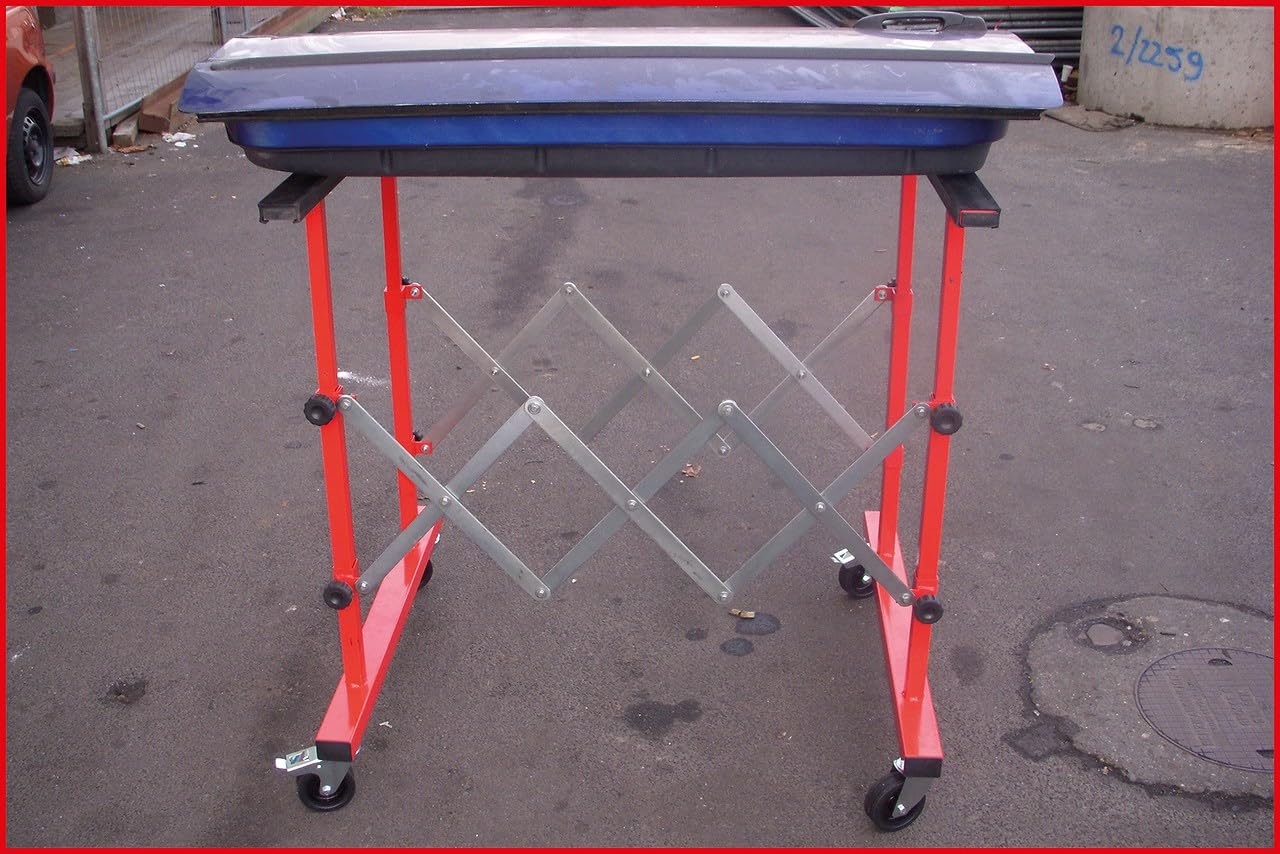 KS Tools 500.8100 Carrello universale telescopico multiuso con ruote,257-1380mm