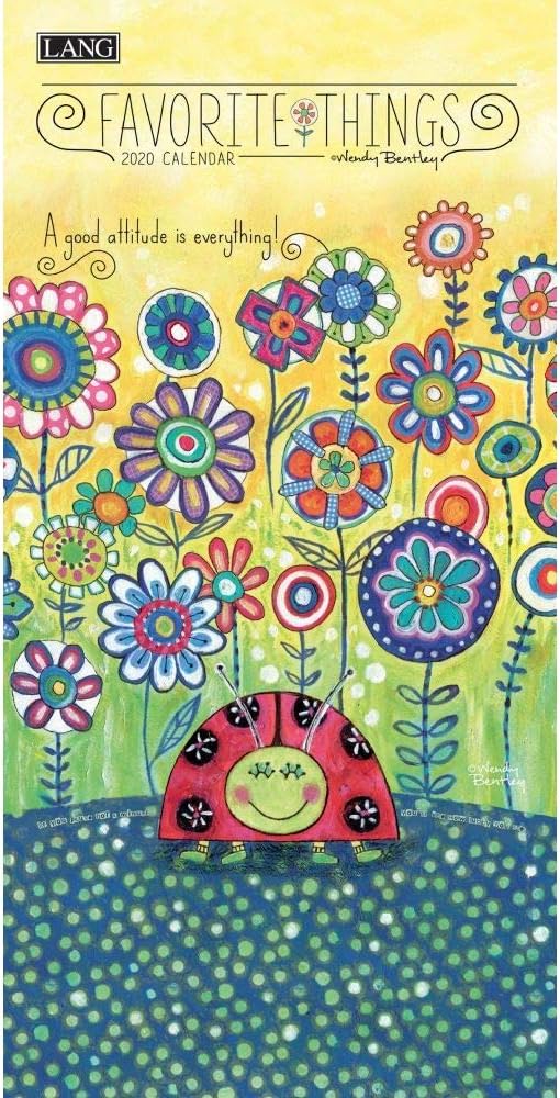 LANG Favorite Things 2020 Vertical Wall Calendar (20991079128)