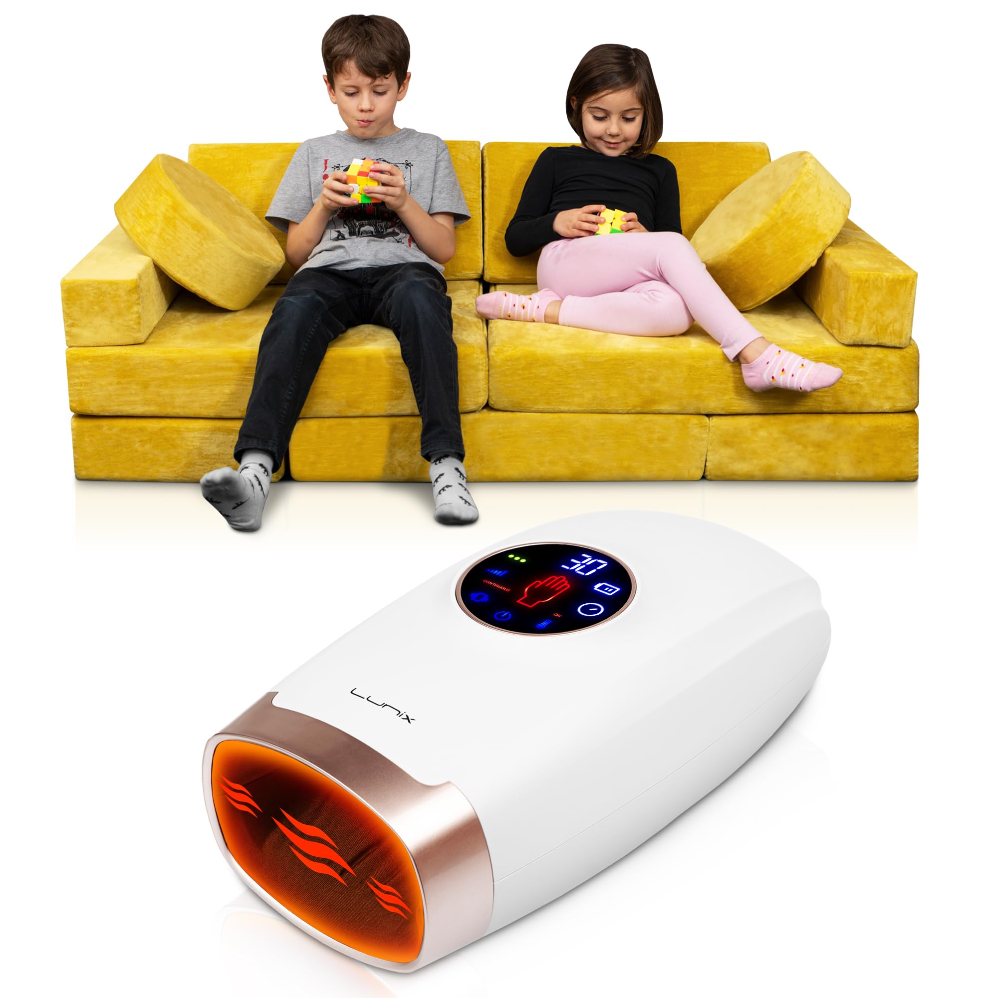 Amazon.com: Lunix LX7 Electric Hand Massager, Shiatsu Massage