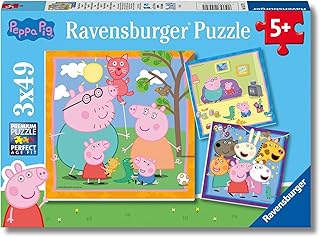 Comprar Ravensburger - Puzzle: Peppa Pig, Puzzles Niños 5 Años o Más, Rompecabezas, 3 Puzzles de 49 Piezas, Regalos Niños 5 Años, 21x21cm The Forest Stewardship Council