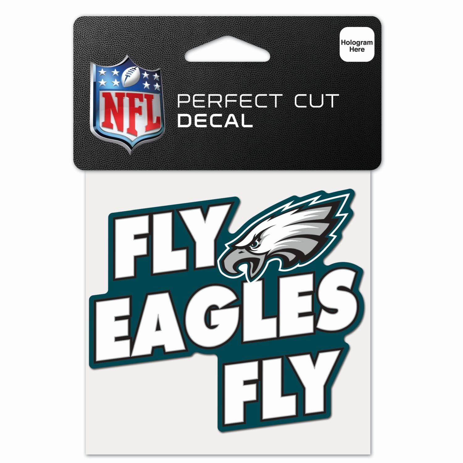 WinCraft Philadelphia Eagles Slogan Perfect Cut Color Decal 4