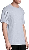 Vista 4 de Hanes ComfortSoft - Camiseta de manga corta para hombre (paquete de 4)