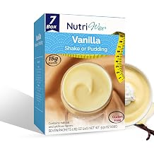 NutriWise Vanilla Shake & Pudding Mix, 7ct - Gluten Free - Low Carb