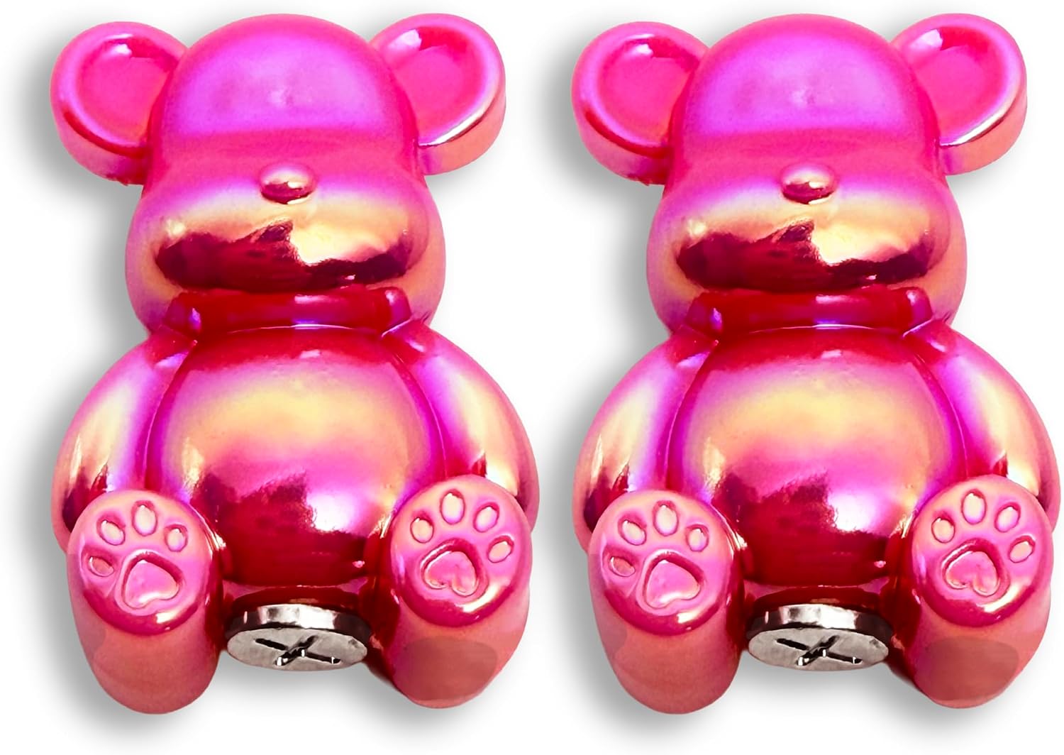 Bear Pop Series - Personalised Beads for Hoodie Cords - Futuristic and Minimalist Design - Unisex Accessory for Hoodie, Streetwear and Urban Fashion