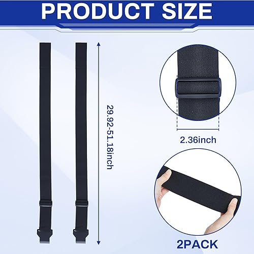 Miniatura 2 de 2 correas de basura ajustables para cubos de basura para prevención de basura para animales, ardillas, perros, mapaches