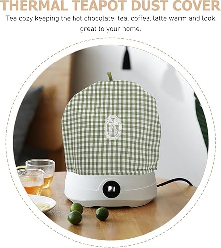 Miniatura 2 de Cabilock Protector de tetera con aislamiento para té, cubierta acogedora para tetera, tetera, calentador de té, acogedor para cocina, hogar, tetera
