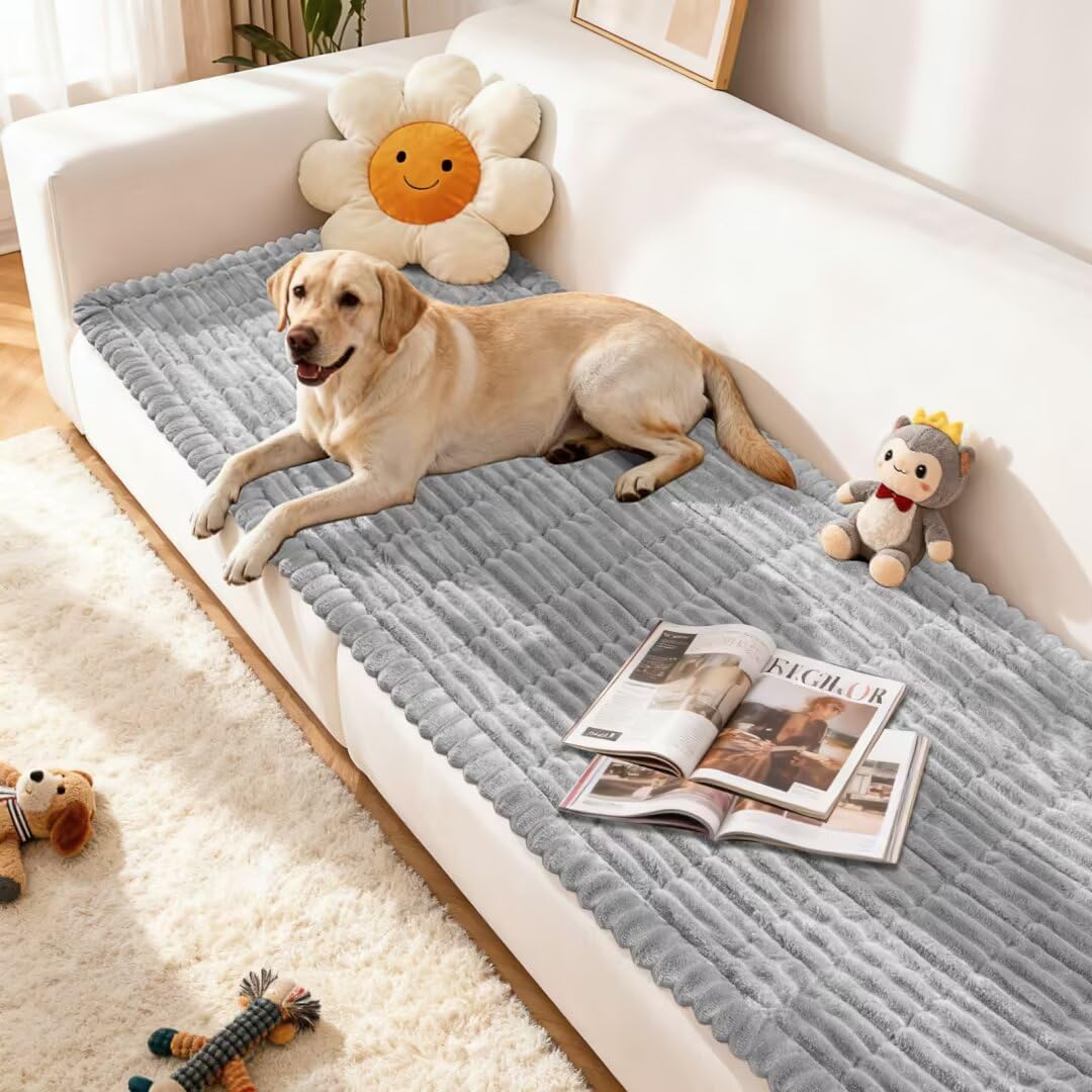 Couch Covers for Dogs, Washable Sofa Couch Cover for Pet, Couchs Covers for Cushion Sofa Pet Friendly, Non Slip Sofa Cover (27.6''*59.06''/60 x 150cm)