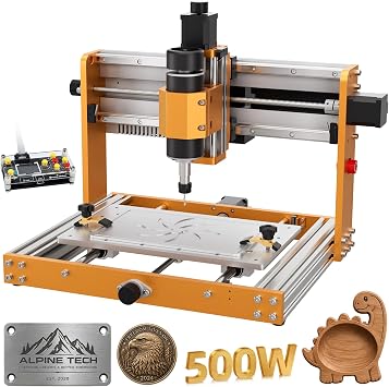 LUNYEE 3018 Pro Ultra 500W CNC Router Machine for Wood and Soft Metal
