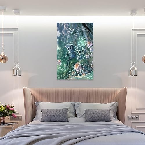 Miniatura 8 de SNKB Póster de caballero hueco, pintura decorativa, lienzo, arte de pared, póster de sala de estar, pintura de dormitorio, 12 x 18 pulgadas (11.8 x