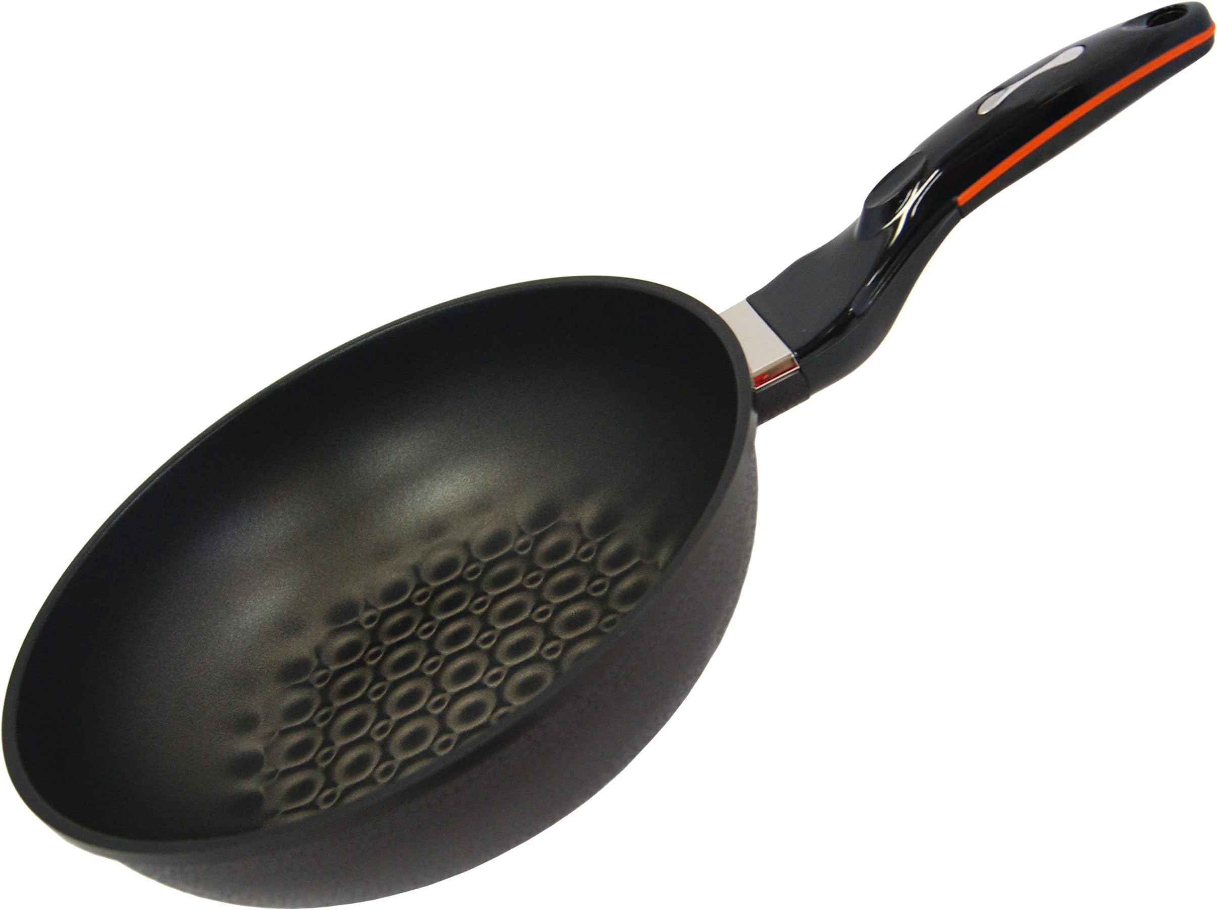 Evermore 3D Bubble Diamond Nonstick Wok (11" (3.7" Deep)) -28cm
