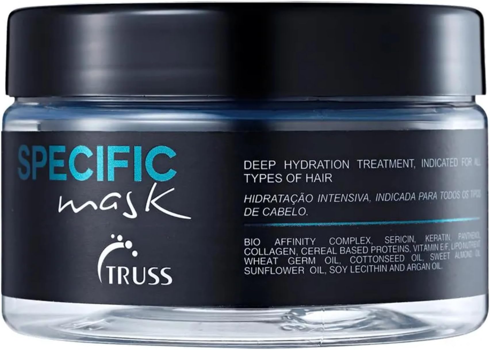 Specific Deep Conditioning Hair Mask for Damaged Hair - Reconstructing Treatment with Argan Oil & Keratin - Provides Frizz Control & Rebuilds Fibers - Restores Shine & Deeply Hydrates (6.35 oz)