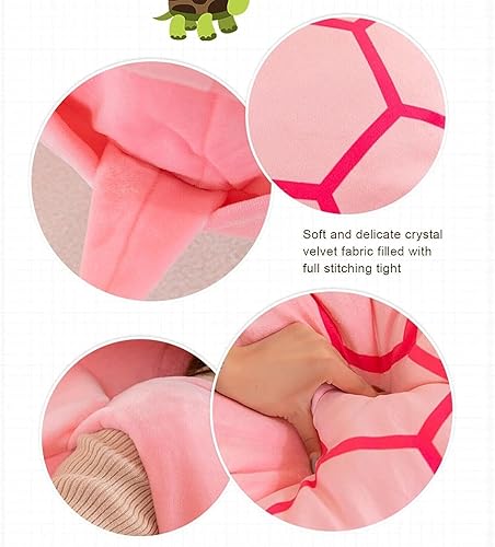 Miniatura 8 de UIJKMN Almohada de concha de tortuga, almohada de concha de tortuga para adultos, almohada de ansiedad de tortuga, almohada de concha de tortuga