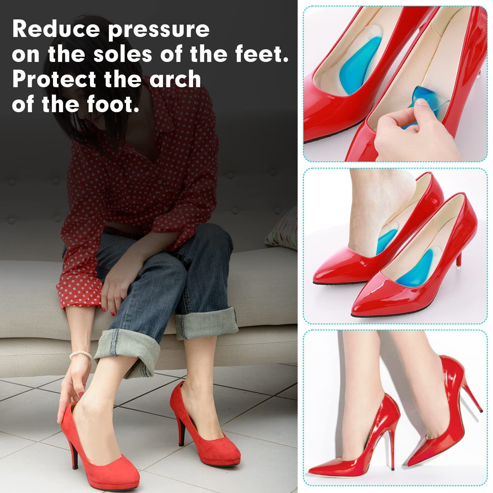 Vendita PLANTARE ORTOPEDICO PER RETRO TALLONE PARTY FEET SCHOLL GEL