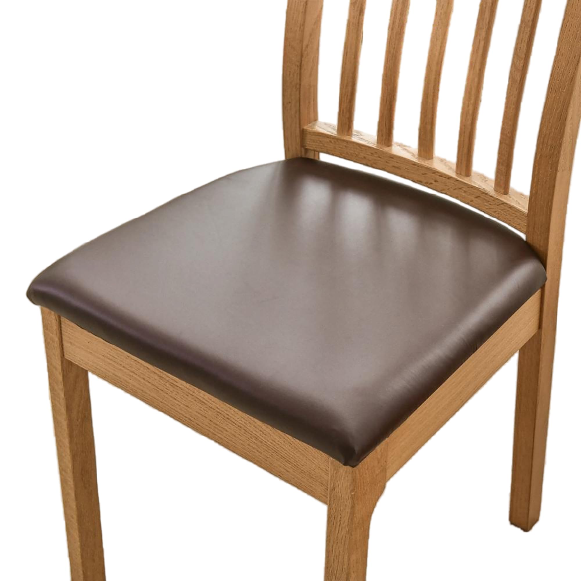 Kozuoan Dining Chair Covers, PU Waterproof Removable Dining Chair Covers