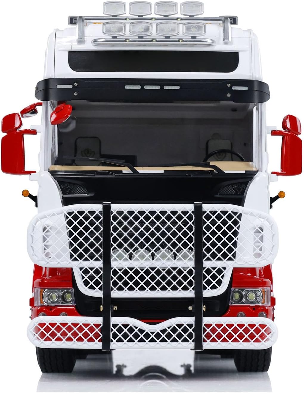 TOUCAN RC HOBBY 1/14 8X8 RC Tractor Truck Metal RTR Remote Control Car 2-Speed Transmission