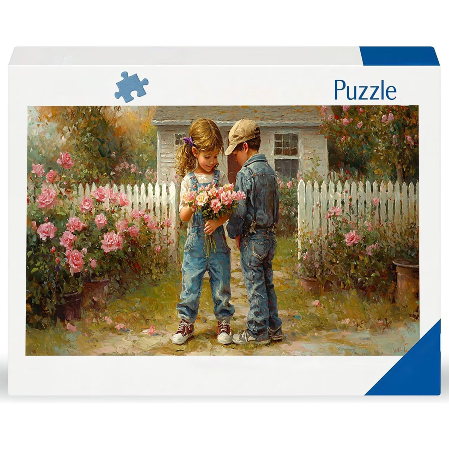 Puzzle de Madera para Adultos 900 Piezas - Niños de Granja, Obra de Arte de Juego de Rompecabezas para Adultos, Puzzle de Impresión de Alta Definición Multicolor, Pasatiempo Creativo Regalo b-756