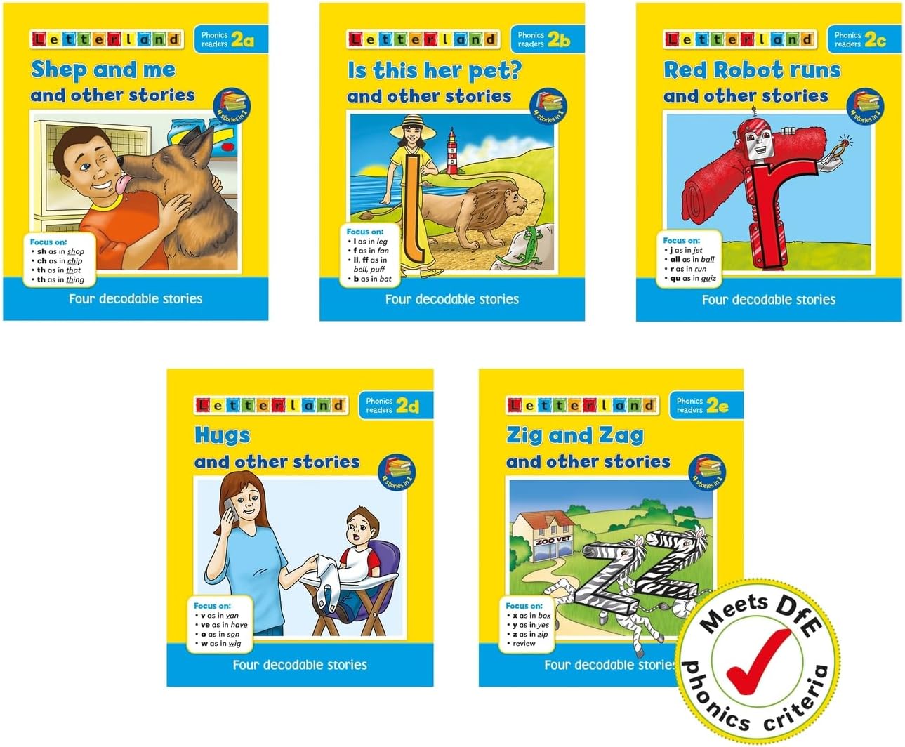 Phonics Readers: Set 2