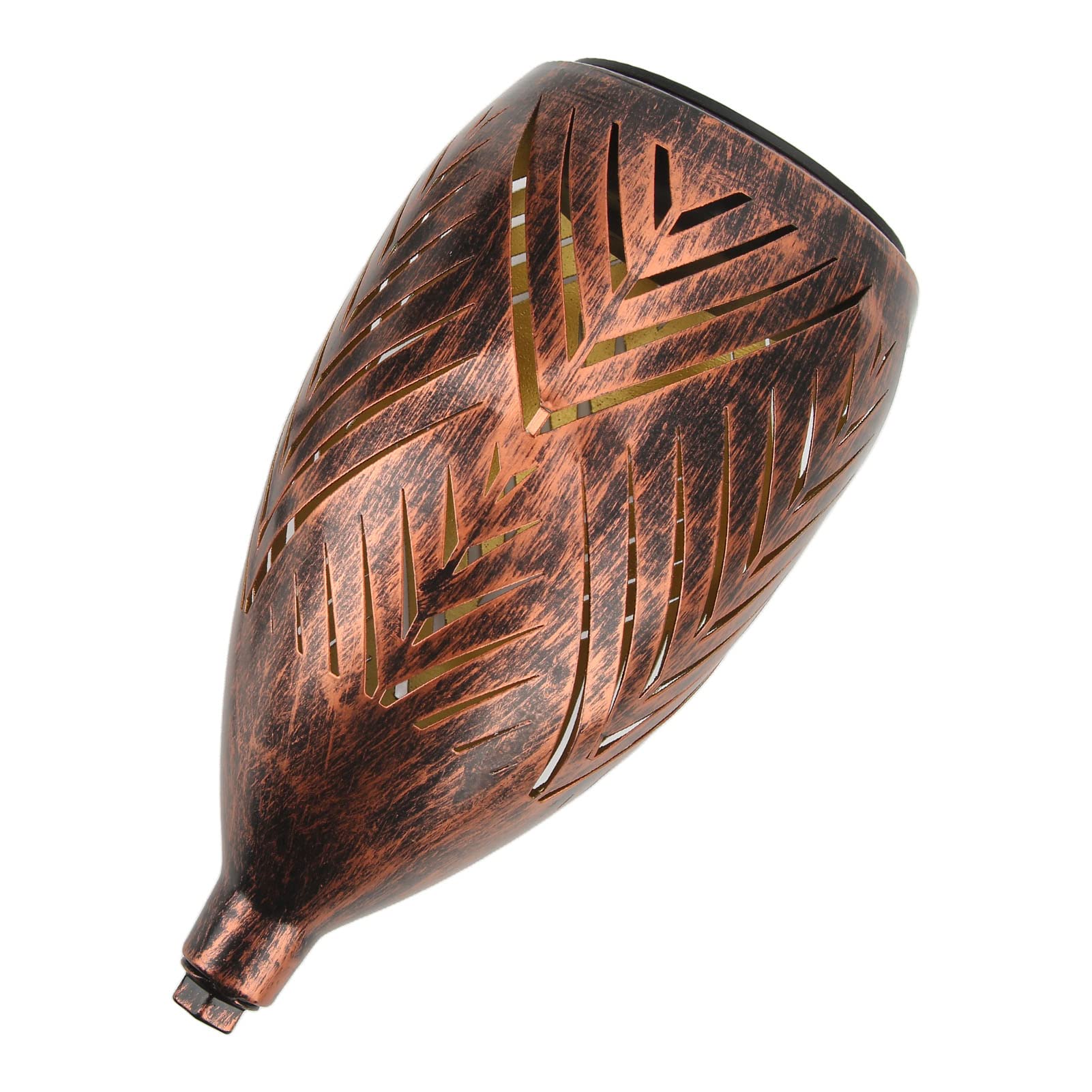 Pilipane Solar Licht Eisen Retro Aushöhlen Oval Fackel Outdoor Rasen Solar Lampe mit Halterung für Garten Dekoration